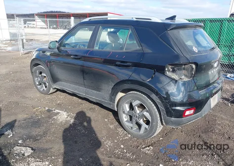 2022 Hyundai Venue Sel из США, поврежденный, VIN KMHRC8A30NU143760